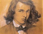 Self Portrait - 但丁·加百利·罗塞蒂